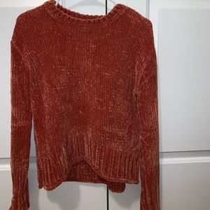 chenille sweater!